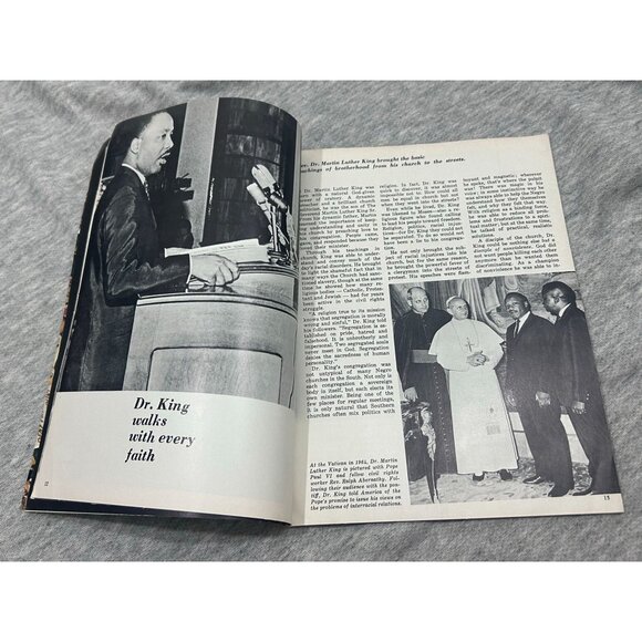 Martin Luther King Memorial Collector's Edition Magazine  Paperback - Picture 4 of 9